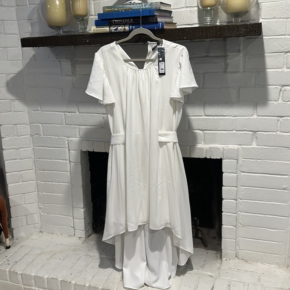 TOCCIN Scarf High-Low Maxi Dress - Picture 6 of 8